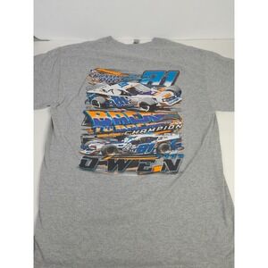 Todd  Owen Racing T-Shirt Sk Modified Champion Back To Back Tee Rare Sz L